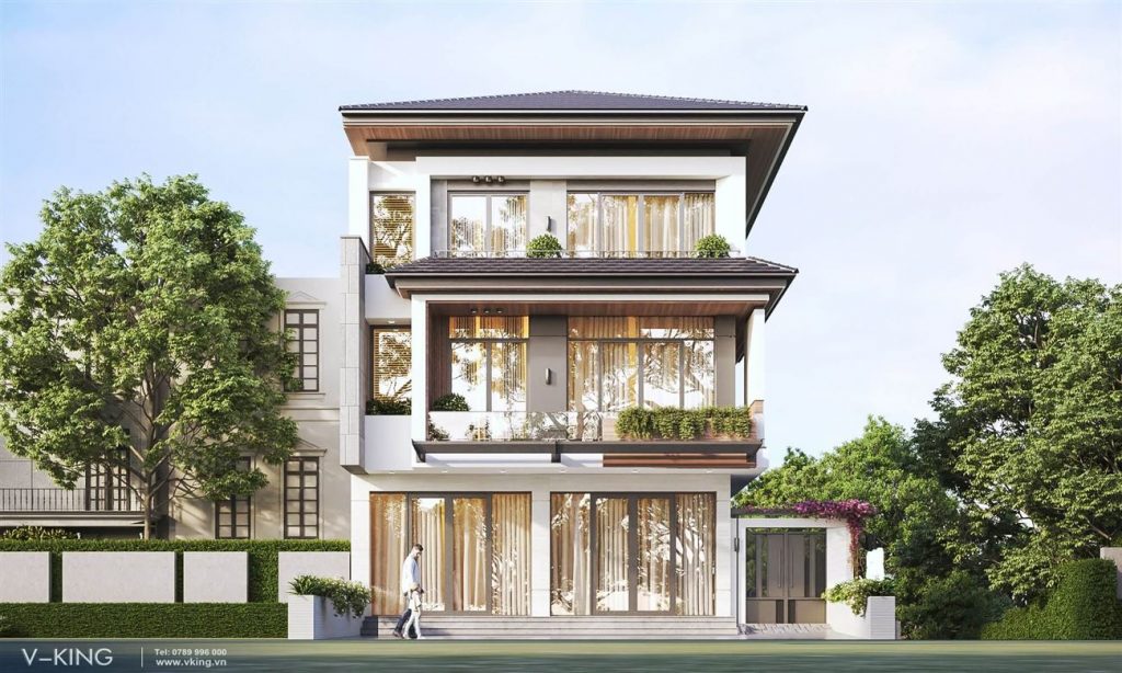 Khám phá những mẫu nhà villa đẳng cấp, sang trọng cùng Vking