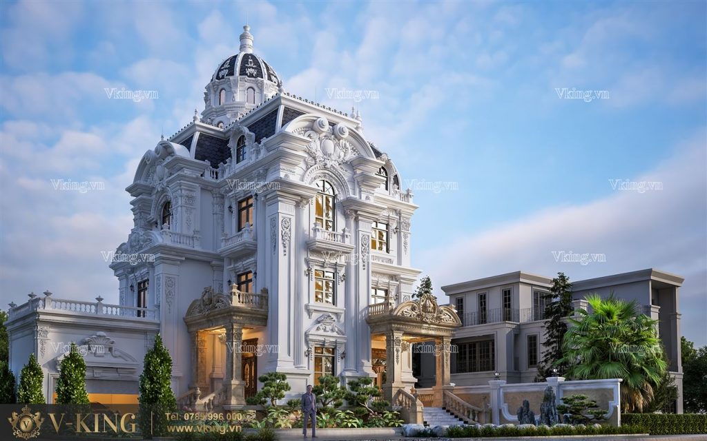 CÔNG TY THIẾT KẾ BIỆT THỰ TẠI QUẢNG NINH 16 biệt thự mái vòm