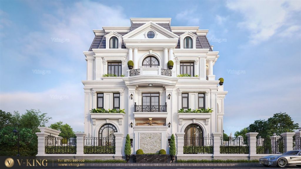 Biệt thự tân cổ điển 3 tầng đẹp