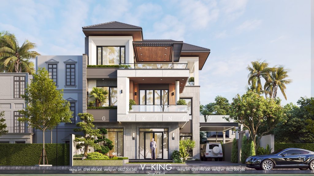 Biệt thự hiện đại tại Quảng Ninh VK23001 - Vking