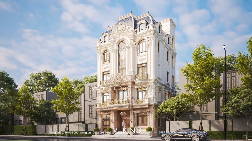 CÔNG TY THIẾT KẾ XÂY DỰNG BIỆT THỰ SỐ 1 TẠI HÀ NỘI 11 thiết kế biệt thự tân cổ điển tại Hà Nội