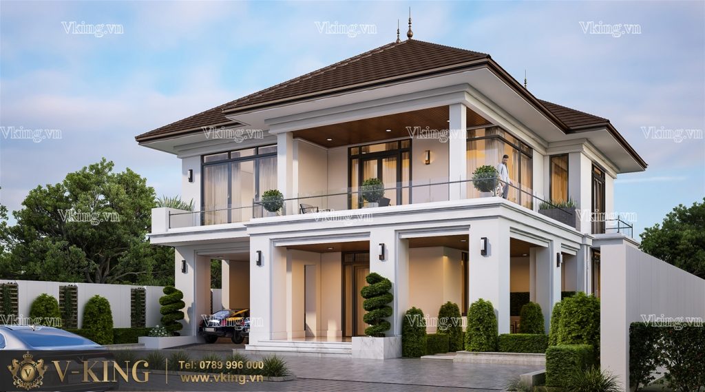 THI CÔNG THIẾT KẾ BIỆT THỰ KÍNH 2 TẦNG TRỌN GÓI SỐ 1 TOÀN QUỐC 5 biệt thự kính 2 tầng