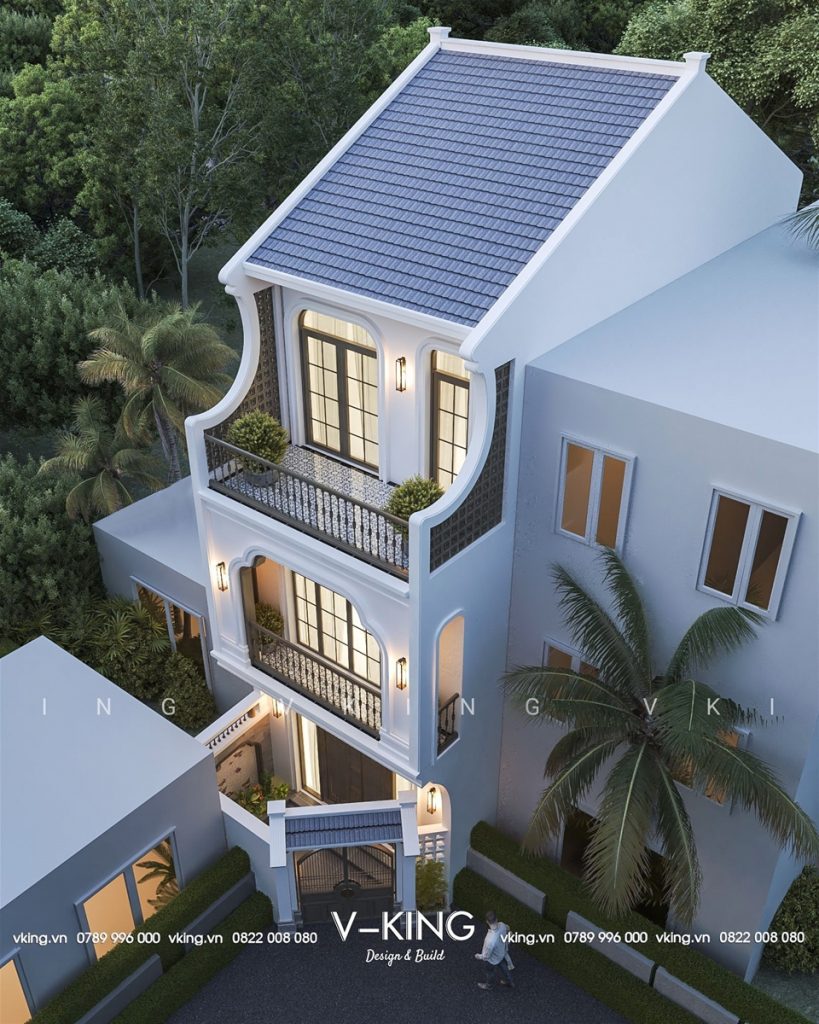 bản thiết kế nhà ống indochine