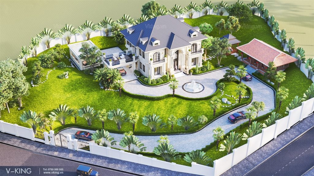 biệt thự 2 mặt tiền