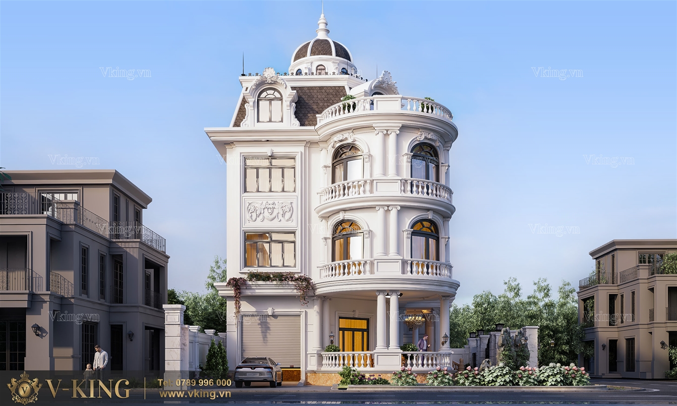 Vking - Đơn vị chuyên thiết kế biệt thự cổ điển Châu Âu số 1 tại Việt Nam			