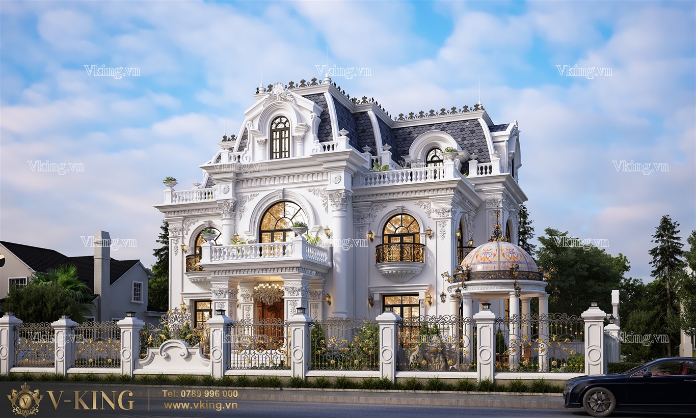 Vking - Đơn vị chuyên thiết kế biệt thự cổ điển Châu Âu số 1 tại Việt Nam