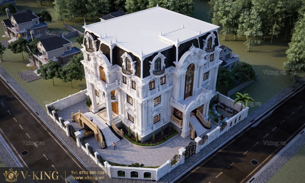Vking - Đơn vị chuyên thiết kế biệt thự cổ điển Châu Âu số 1 tại Việt Nam