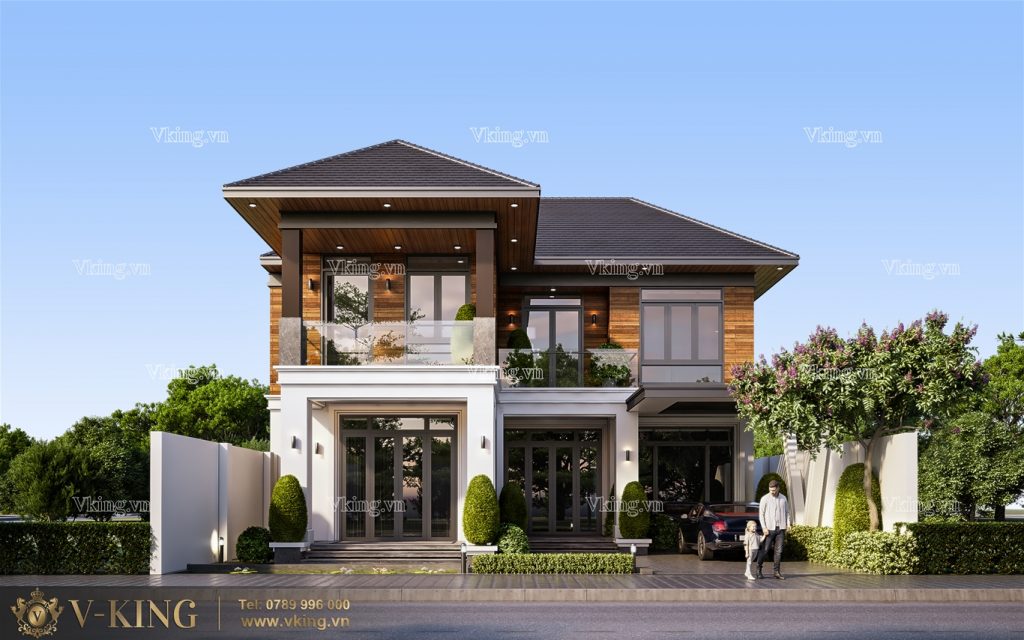 nhà 2 tầng hiện đại