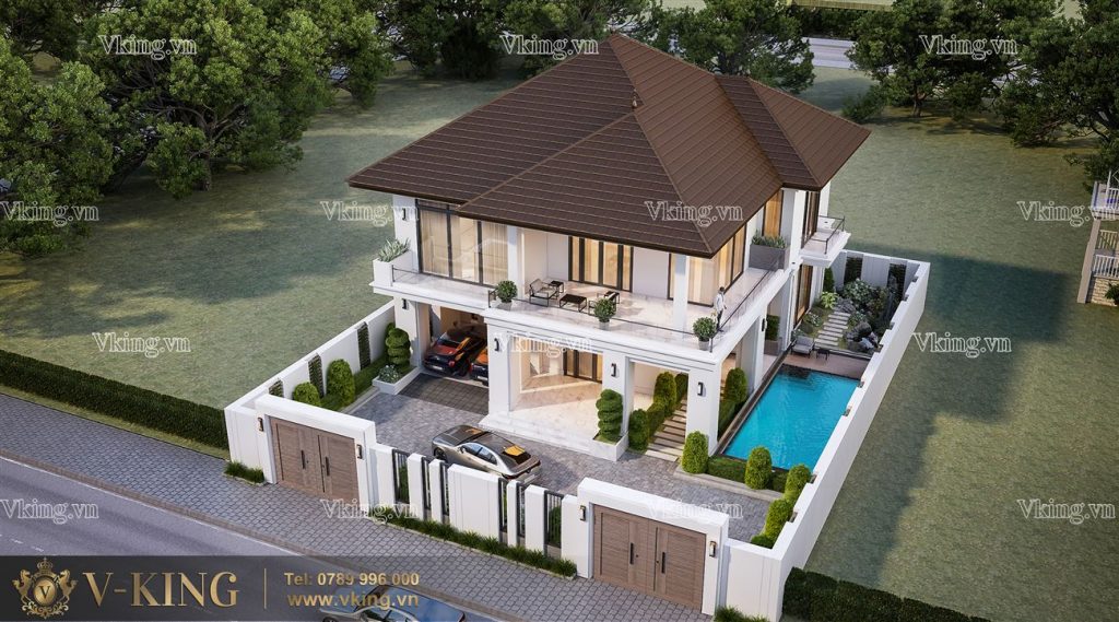 Biệt thự mini 2 tầng hiện đại: Xu hướng kiến trúc sang trọng năm 2023