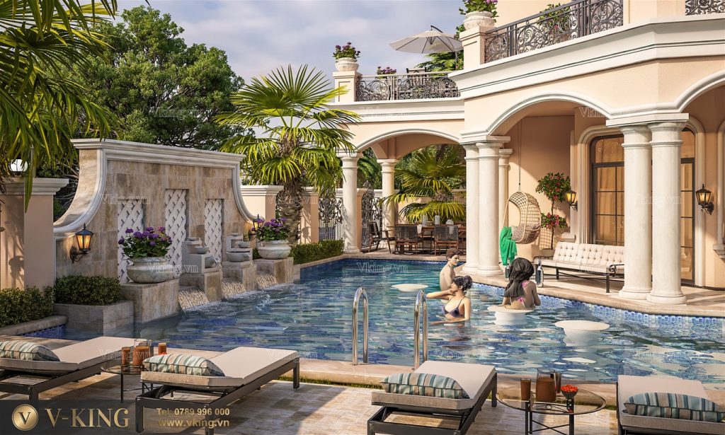 TOP 8 HÌNH ẢNH MẪU BIỆT THỰ, NHÀ CÓ HỒ BƠI TẠI VIỆT NAM 12 nhà có hồ bơi
