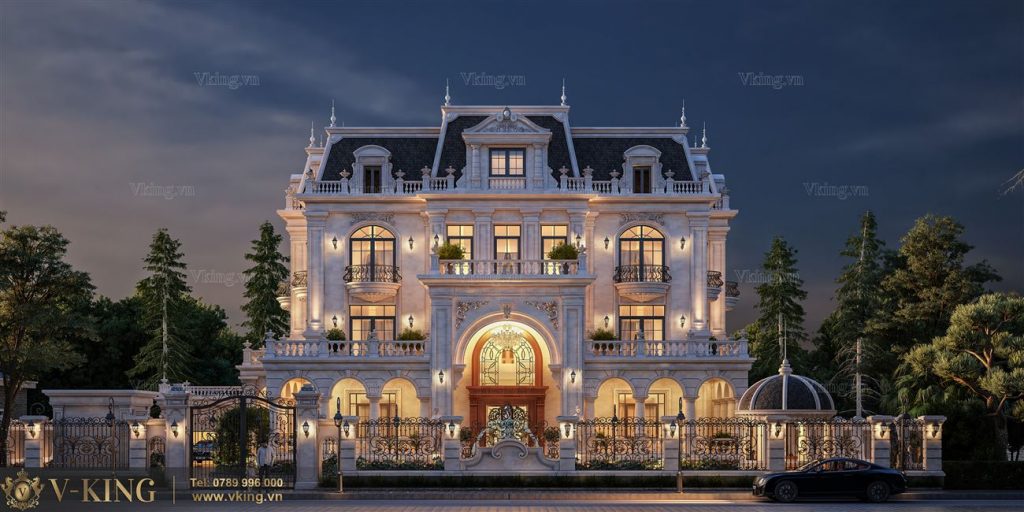 nhà lâu đài