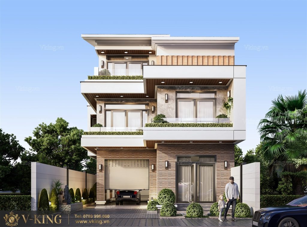 TOP 3 MẪU THIẾT KẾ NHÀ VƯỜN HIỆN ĐẠI 4 nhà vườn hiện đại