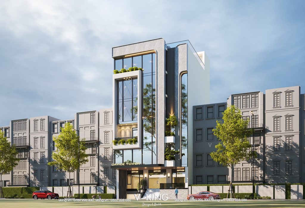 TOP 3 THIẾT KẾ VĂN PHÒNG KINH DOANH 6 TẦNG ĐẸP 12 Top 3 Thiết Kế Văn Phòng Kinh Doanh 6 Tầng Đẹp