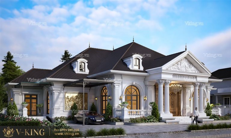 TOP 15+ THIẾT KẾ MẪU NHÀ MÁI THÁI 1 TẦNG HOT NHẤT 3 nhà mái Thái 1 tầng