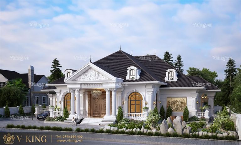 nhà mái Thái 1 tầng