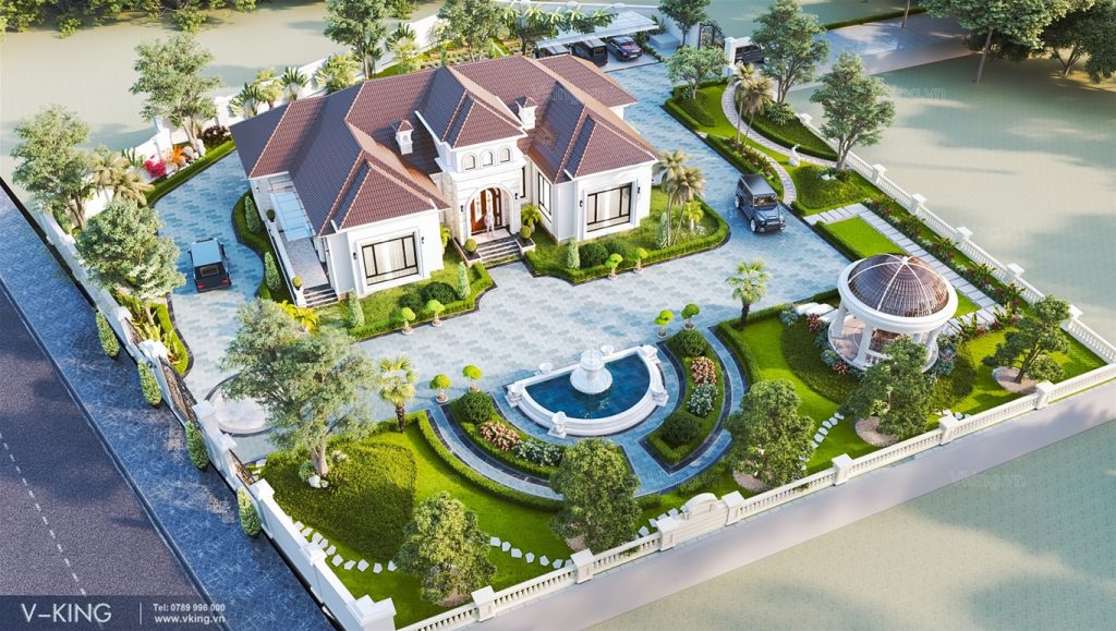 Nhà mái Nhật 1 tầng