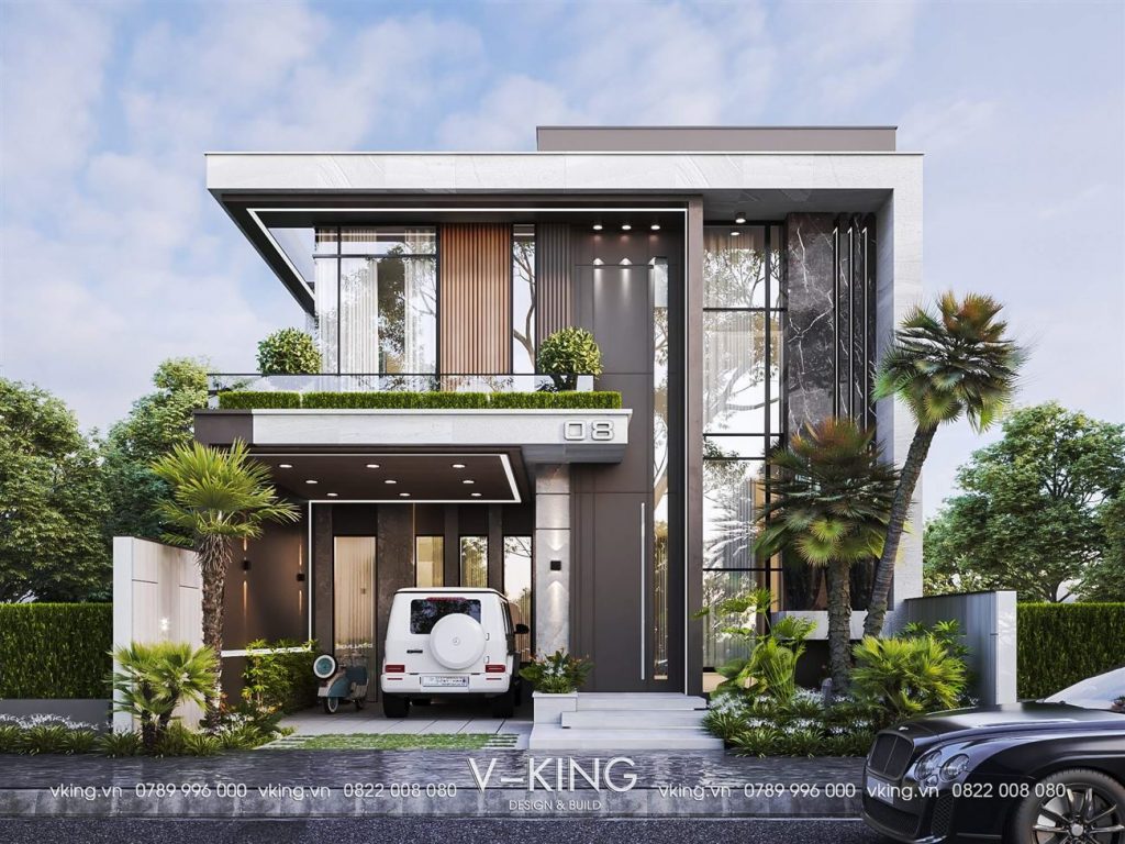 ngoại thất nhà phố đẹp