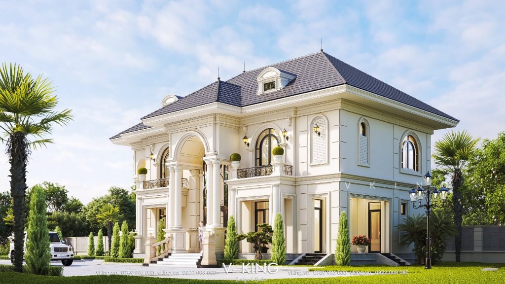 ngoại thất tân cổ điển đẹp