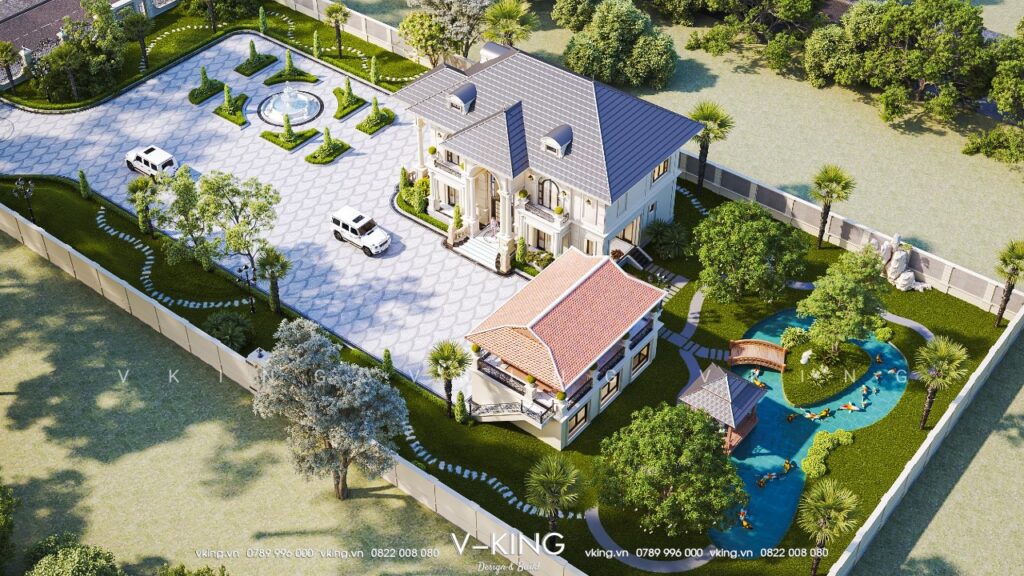biệt thự sân vườn