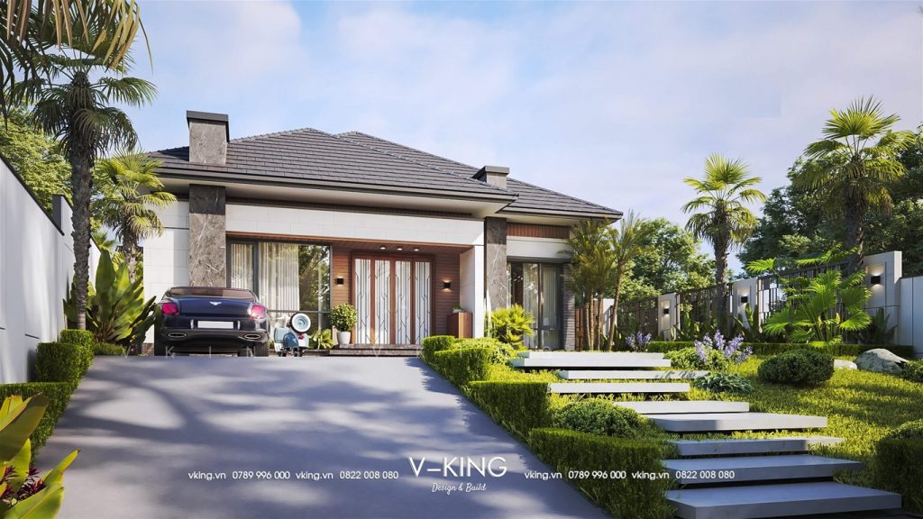 nhà mái nhật 1 tầng