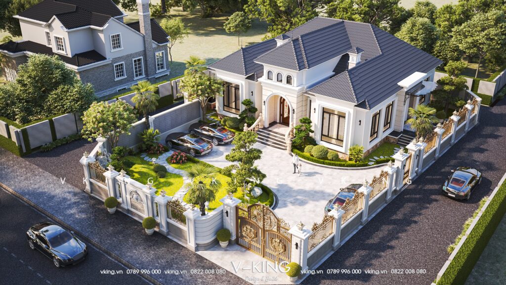 sân vườn đẹp nhà cấp 4