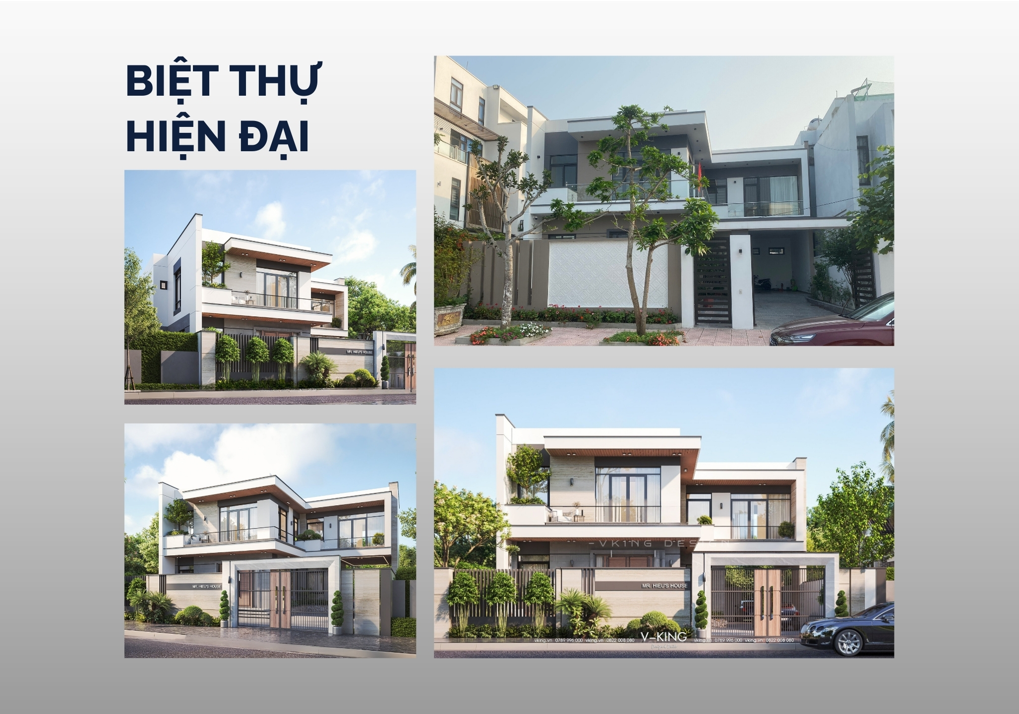 thi công biệt thự hiện đại