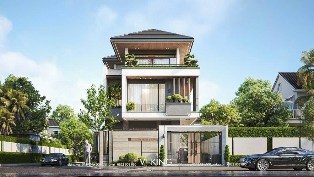 NHÀ TẦNG ĐẸP HIỆN ĐẠI TỐI ƯU ĐƯỢC DIỆN TÍCH 6 nha 3 tang dep hien dai 3