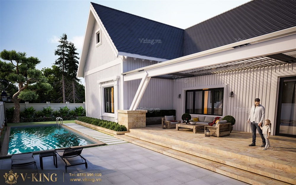 nhà kiểu pháp hiện đại