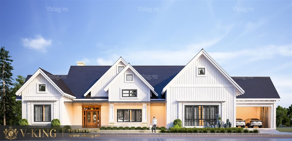 nhà kiêu pháp hiện đại