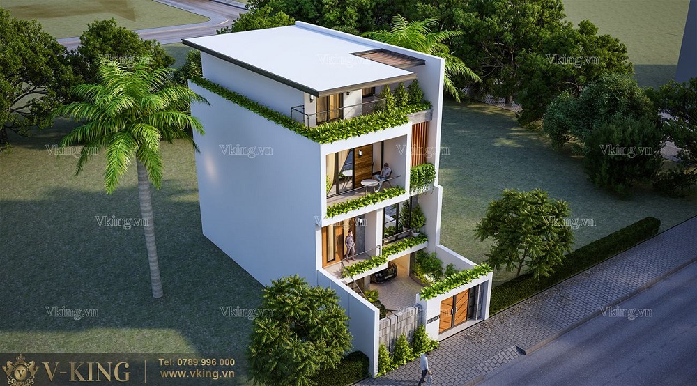 nhà phố hiện đại