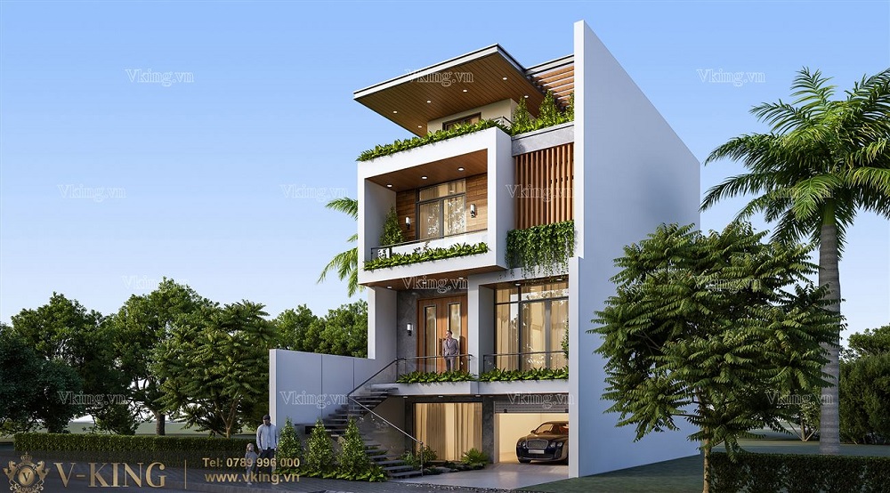 nhà phố hiện đại