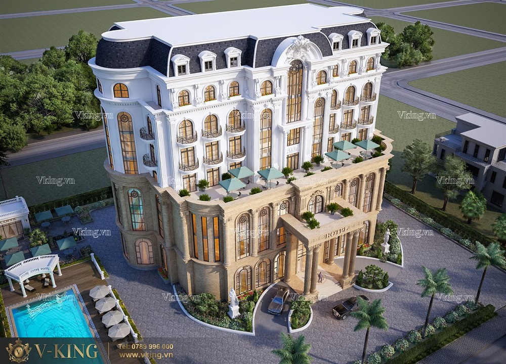 nha phong cach chau au khach san 3