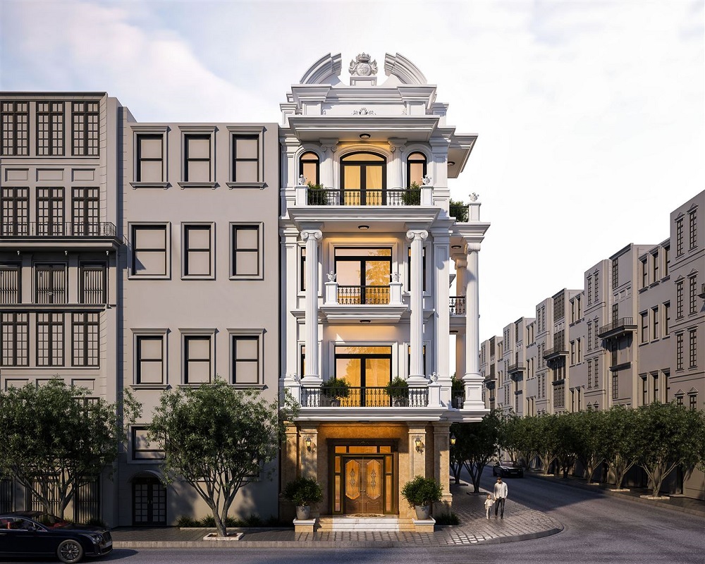 nhà phong cách châu âu