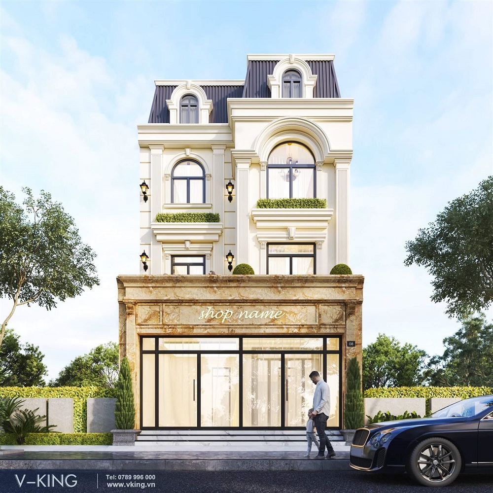 nhà phong cách châu âu