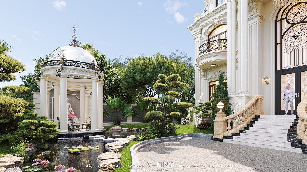 nhà villa 2 tầng