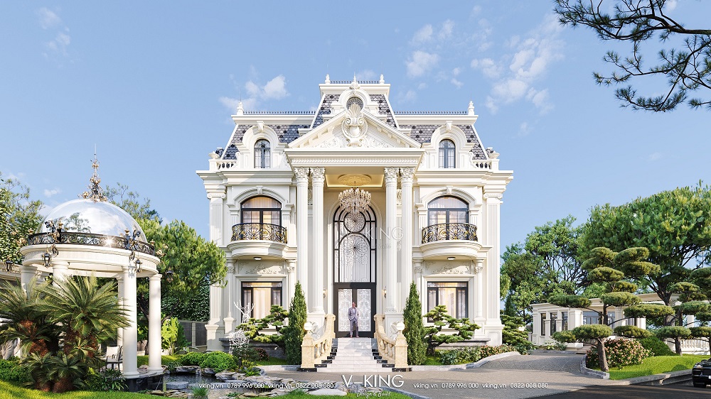 nhà villa 2 tầng