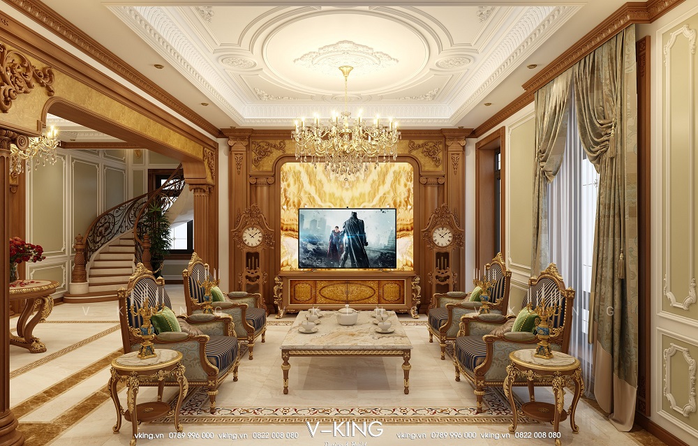 nội thất phòng khách theo phong thuỷ