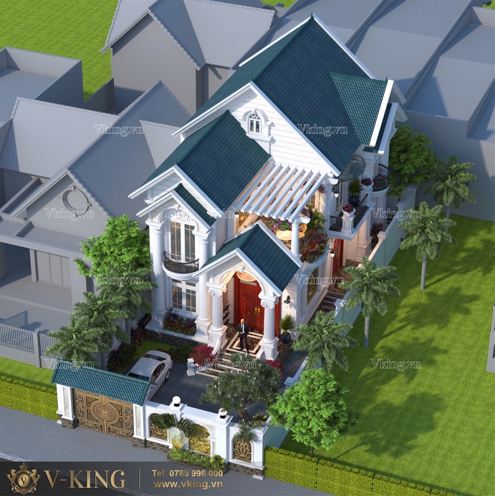 NHÀ MÁI THÁI TÂN CỔ ĐIỂN NÂNG TẦM GIÁ TRỊ SỐNG 16 nha-mai-thai-tan-co-dien-dep