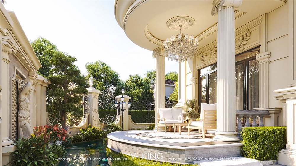 NHÀ MÁI THÁI TÂN CỔ ĐIỂN NÂNG TẦM GIÁ TRỊ SỐNG 7 nha mai thai tan co dien 3 tang dep 4