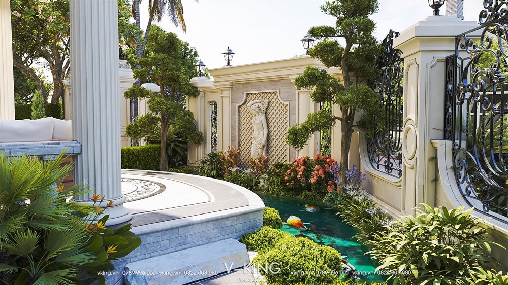 NHÀ MÁI THÁI TÂN CỔ ĐIỂN NÂNG TẦM GIÁ TRỊ SỐNG 8 nha mai thai tan co dien 3 tang dep 5