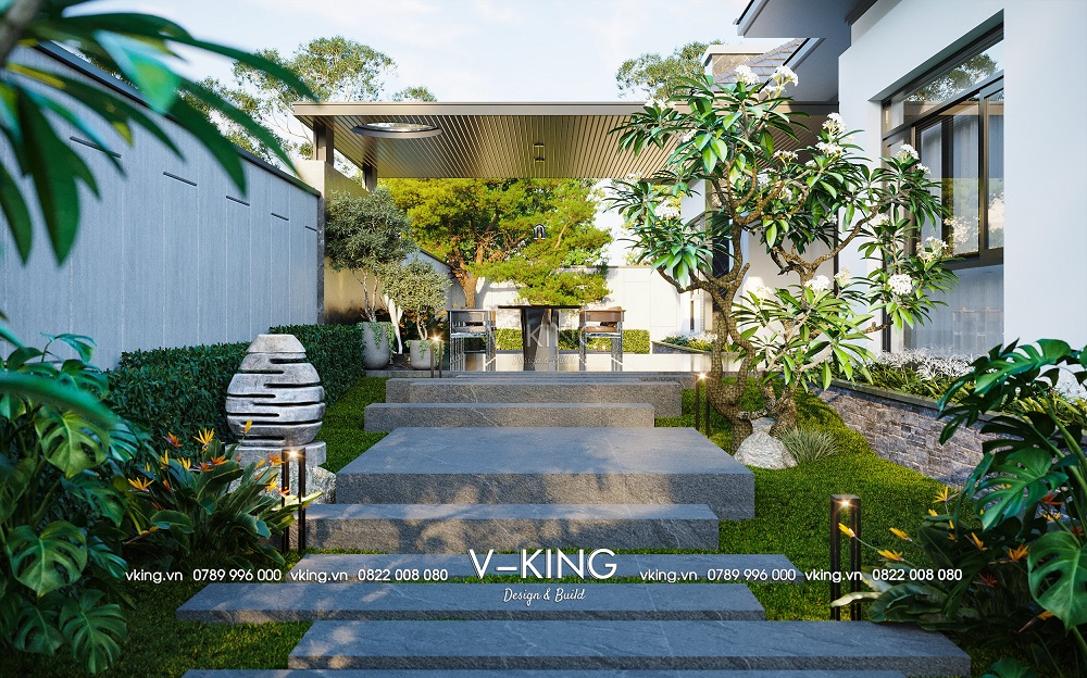 NHÀ 300M2 XU HƯỚNG 2024 VỚI KHÔNG GIAN THOÁNG ĐÃNG 13 Nhà 300m2 hiện đại 1 tàng mái Nhật