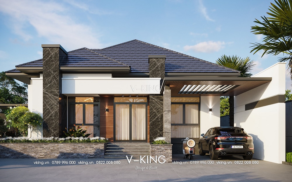 NHÀ 300M2 XU HƯỚNG 2024 VỚI KHÔNG GIAN THOÁNG ĐÃNG 9 nhà 300m2 hiện đại 1 tầng