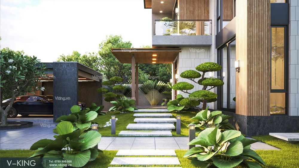 NHÀ 300M2 XU HƯỚNG 2024 VỚI KHÔNG GIAN THOÁNG ĐÃNG 17 nhà 300m2 hiện đại 2 tầng
