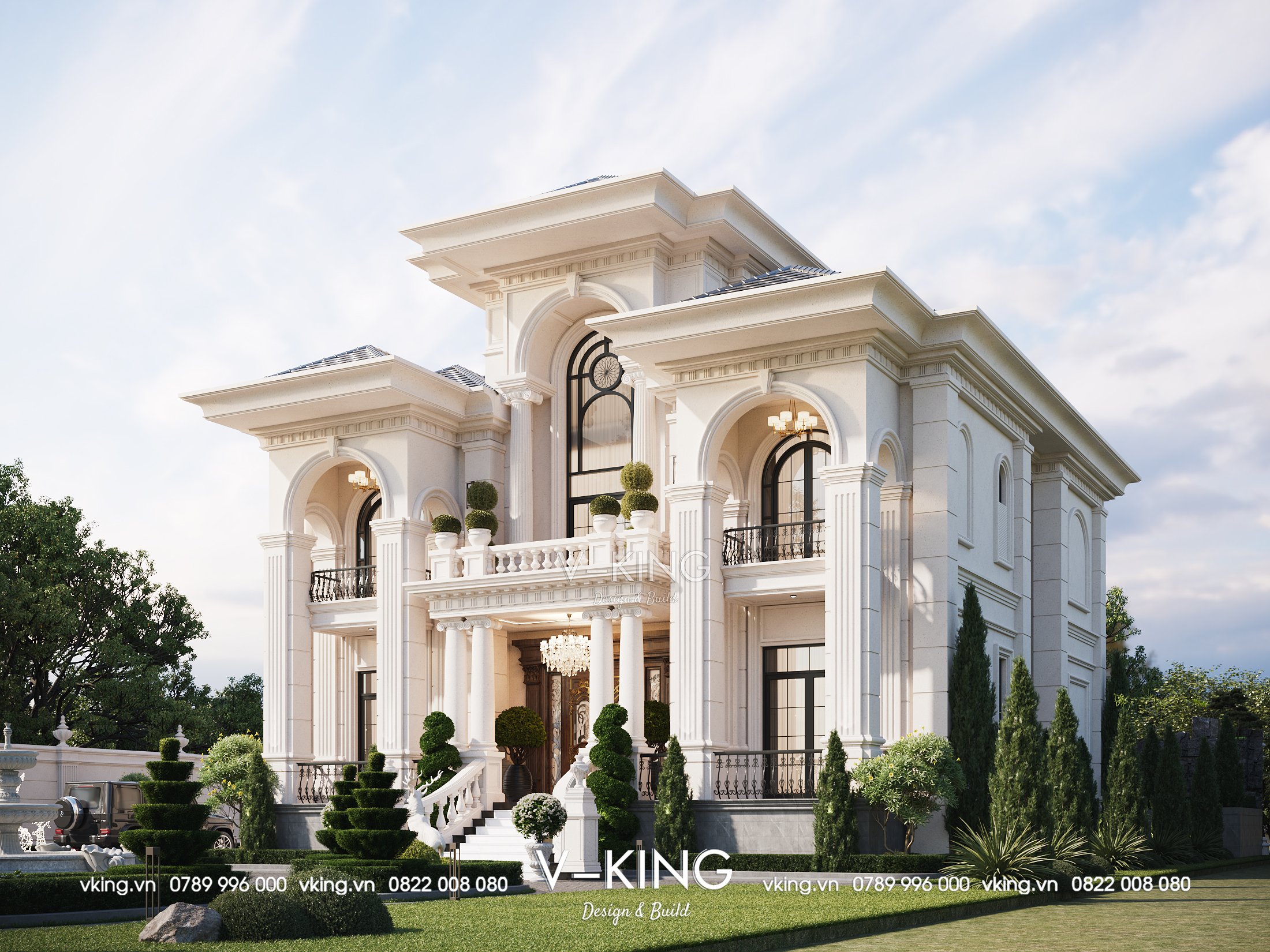 căn biệt thự đẹp