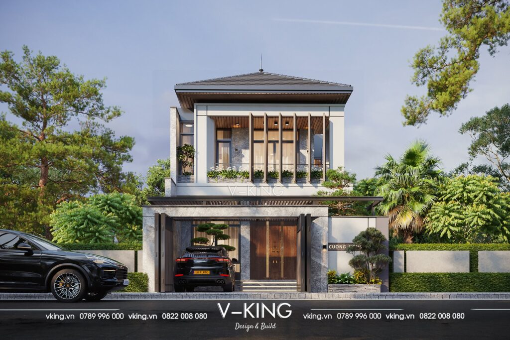 Mẫu biệt thự 2 tỷ đẹp với thiết kế độc đáo