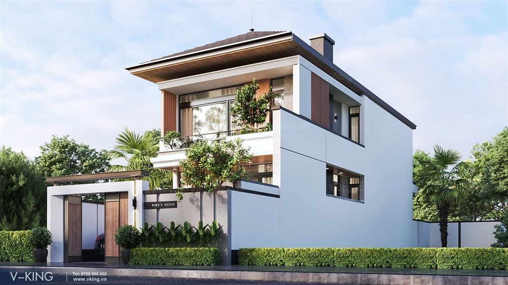 NHÀ PHỐ 2 TẦNG HIỆN ĐẠI BẮT NHỊP CUỘC SỐNG NĂNG ĐỘNG 3 nhà phố 2 tầng hiện đại