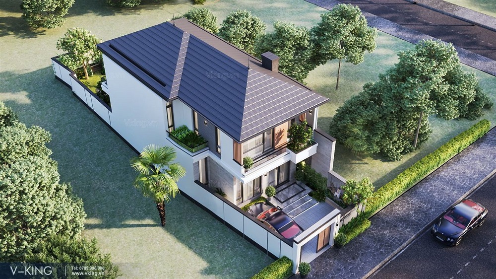 NHÀ PHỐ 2 TẦNG HIỆN ĐẠI BẮT NHỊP CUỘC SỐNG NĂNG ĐỘNG 4 nhà phố 2 tầng hiện đại