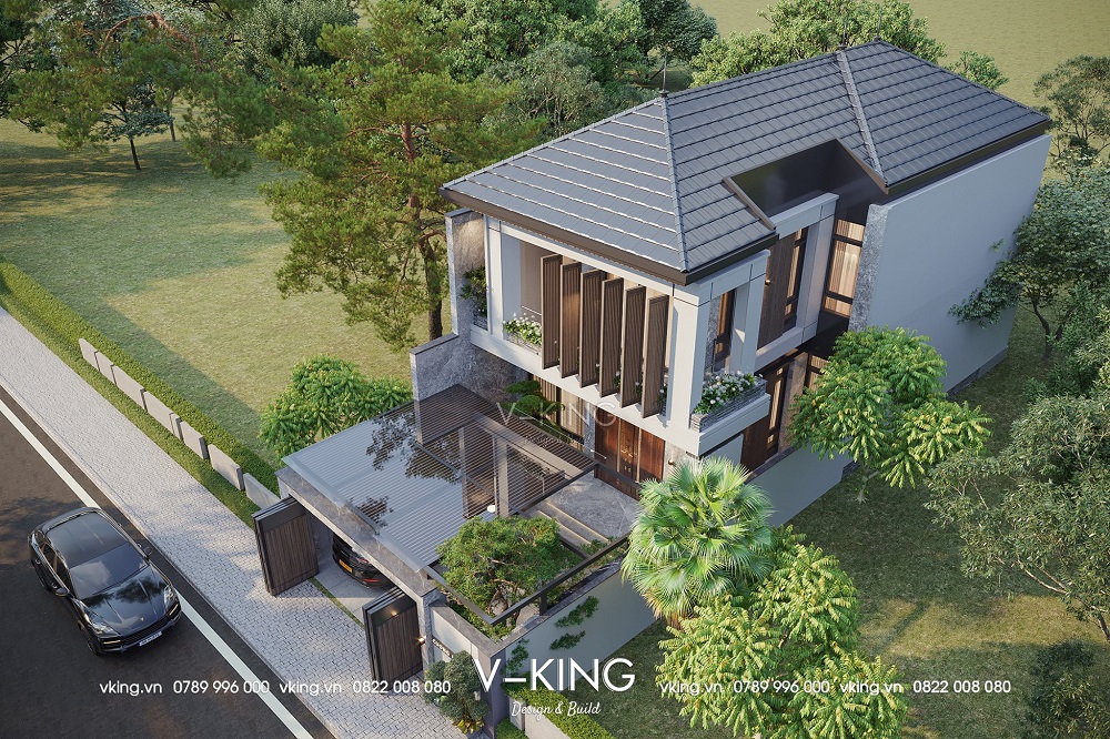 NHÀ PHỐ 2 TẦNG HIỆN ĐẠI BẮT NHỊP CUỘC SỐNG NĂNG ĐỘNG 16 nhà phố 2 tầng hiện đại