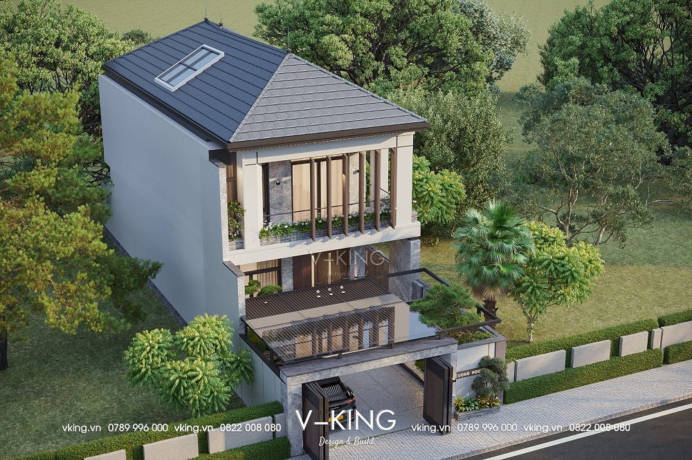 NHÀ PHỐ 2 TẦNG HIỆN ĐẠI BẮT NHỊP CUỘC SỐNG NĂNG ĐỘNG 19 nhà phố 2 tầng hiện đại