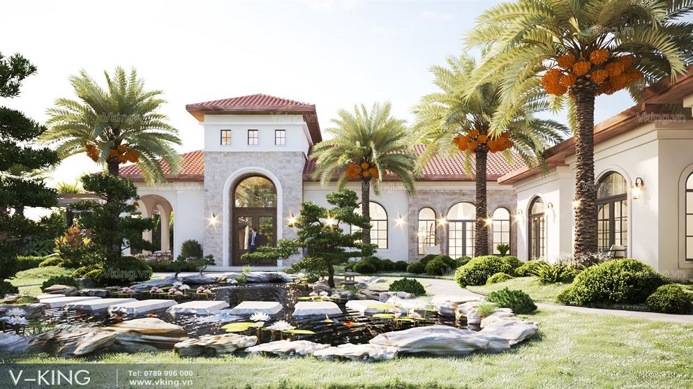 NHÀ VƯỜN 1 TẦNG DÀNH CHO NGƯỜI THÍCH SỰ BÌNH YÊN 11 nhà vườn 1 tầng đẹp